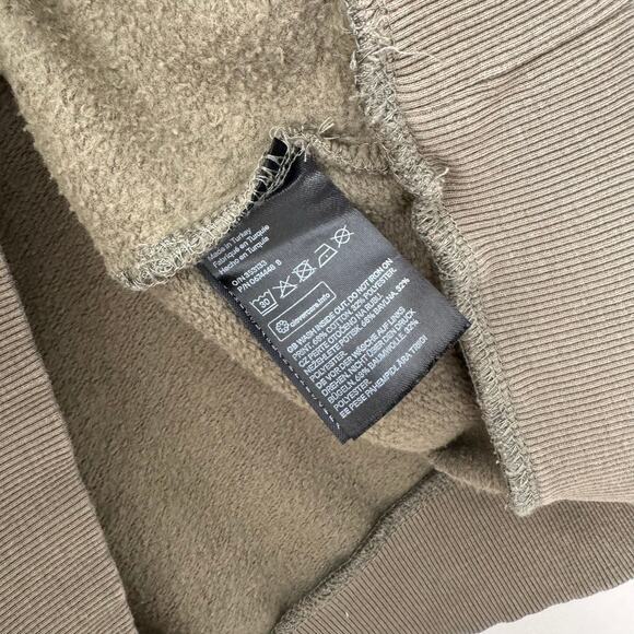 H&M Divided Womens Olive Green LA NYC Sweater Crewneck Size Small Graphic Casual - Picture 6 of 8